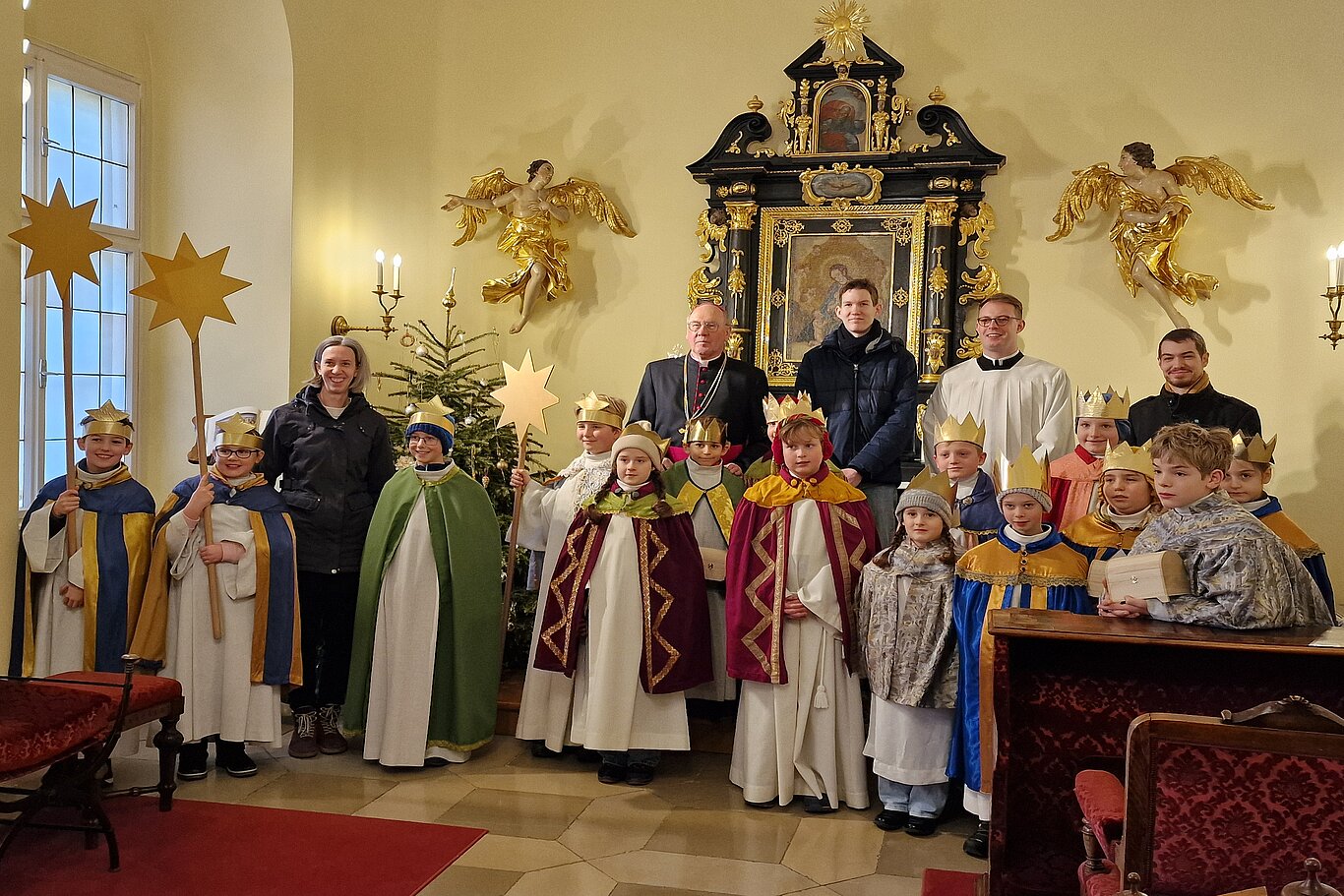 Besuch der Dompfarre beim Bischof